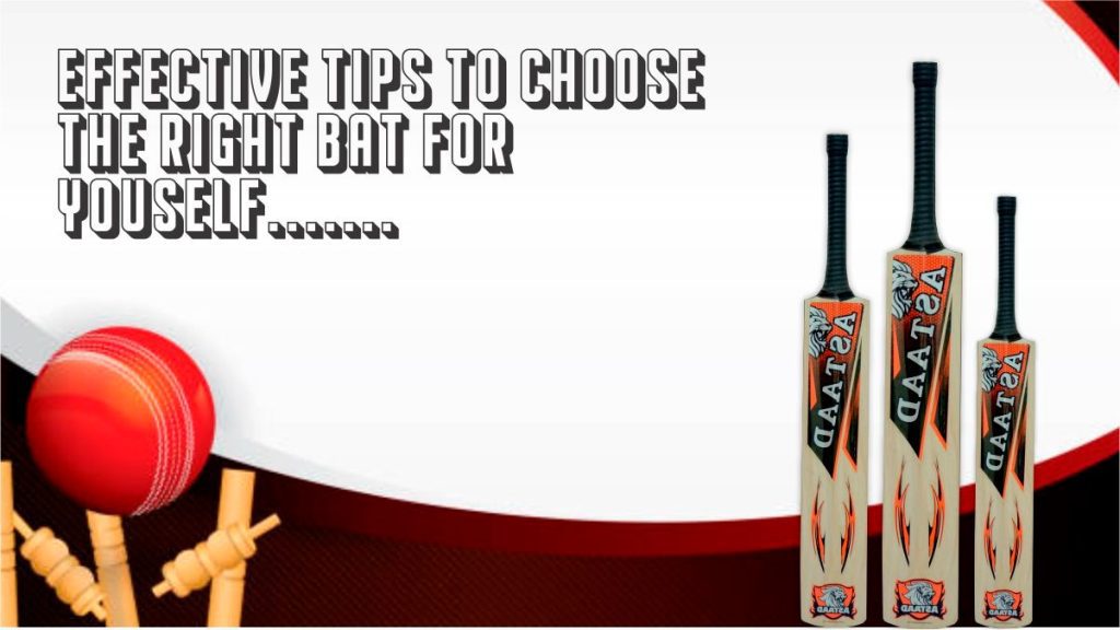 Effective Tips To Choose Cricket Bat